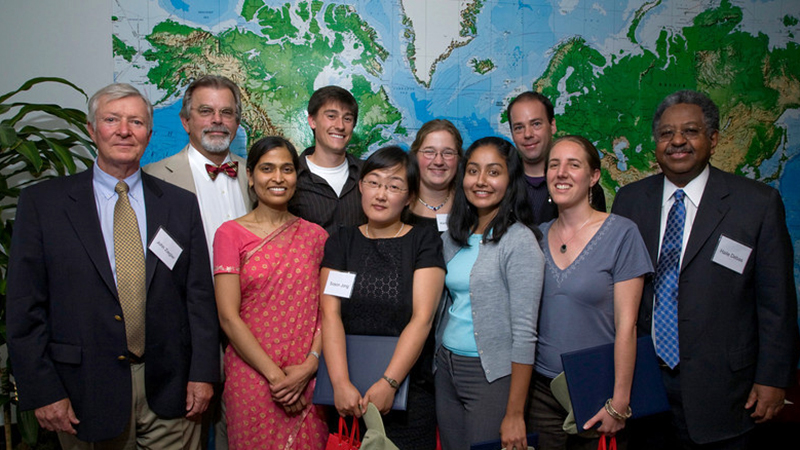 Members of the first class of the master's program at UCSF Institute for Global Health Sciences