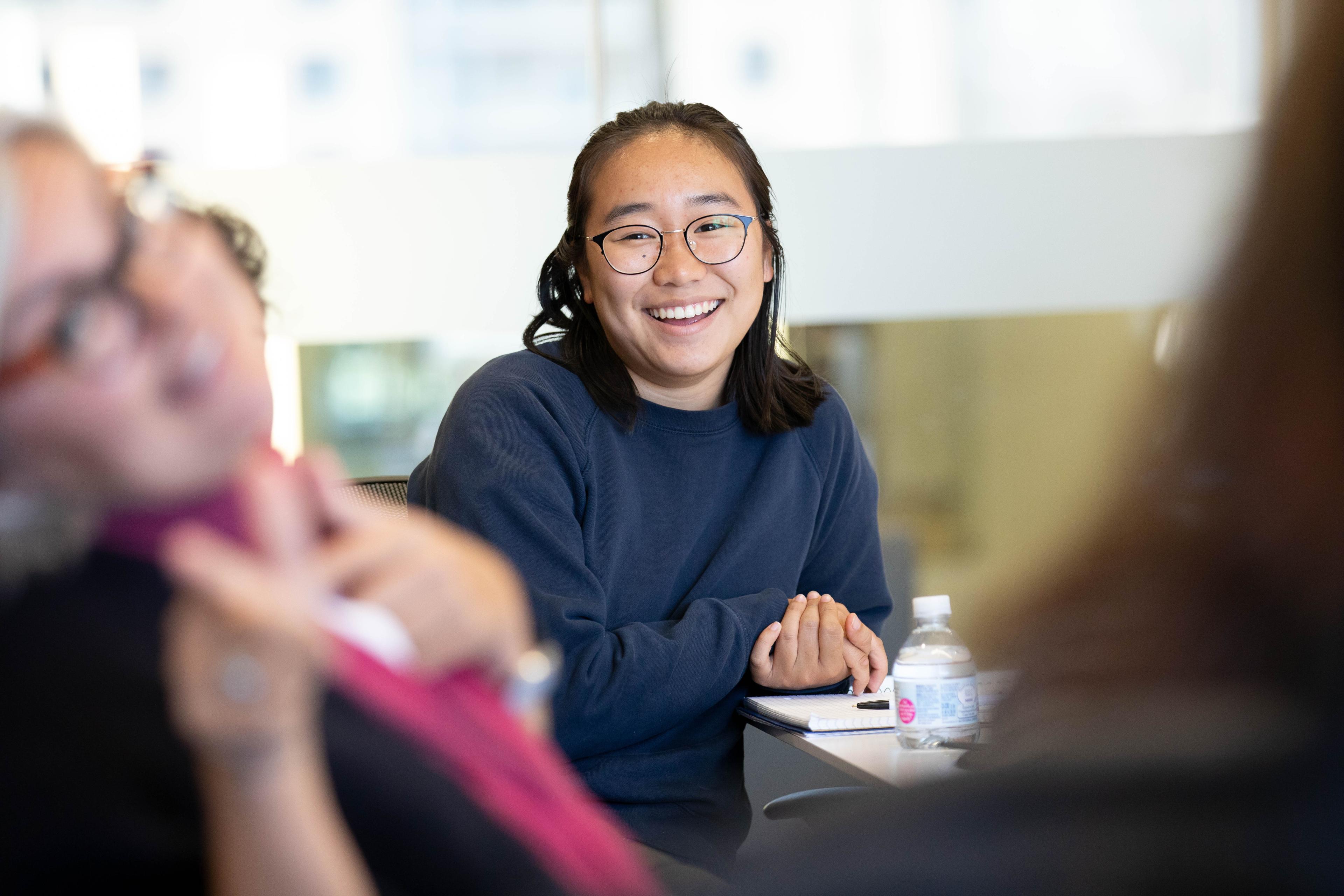 Joni Lee, Lick-Wilmerding High School, participates in UCSF Institute for Global Health Sciences summer internship program