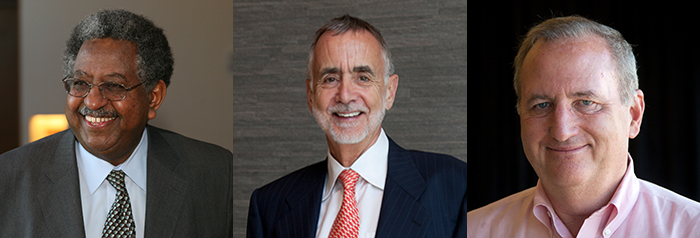 Haile T. Debas, Sir Richard Feachem, George Rutherford