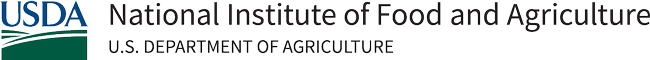 USDA National Institute of Food and Agriculture U.S. Department of Agriculture logo
